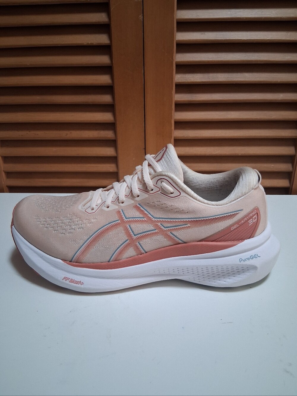 Asics Womens Gel-Kayano 30 Pink Lace-Up Trainers Running & Training Shoe Size 9